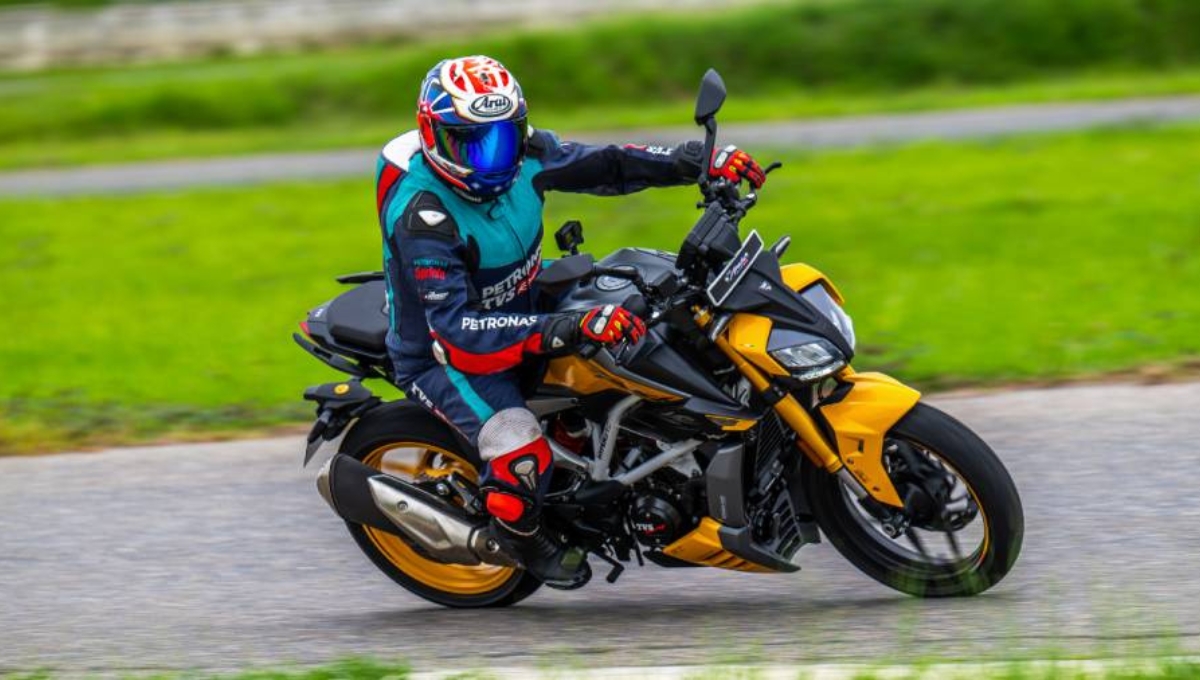 TVS Apache RTR 310 2025: दमदार फीचर्स और 35 kmpl माइलेज के साथ सिर्फ ₹2.45 लाख में