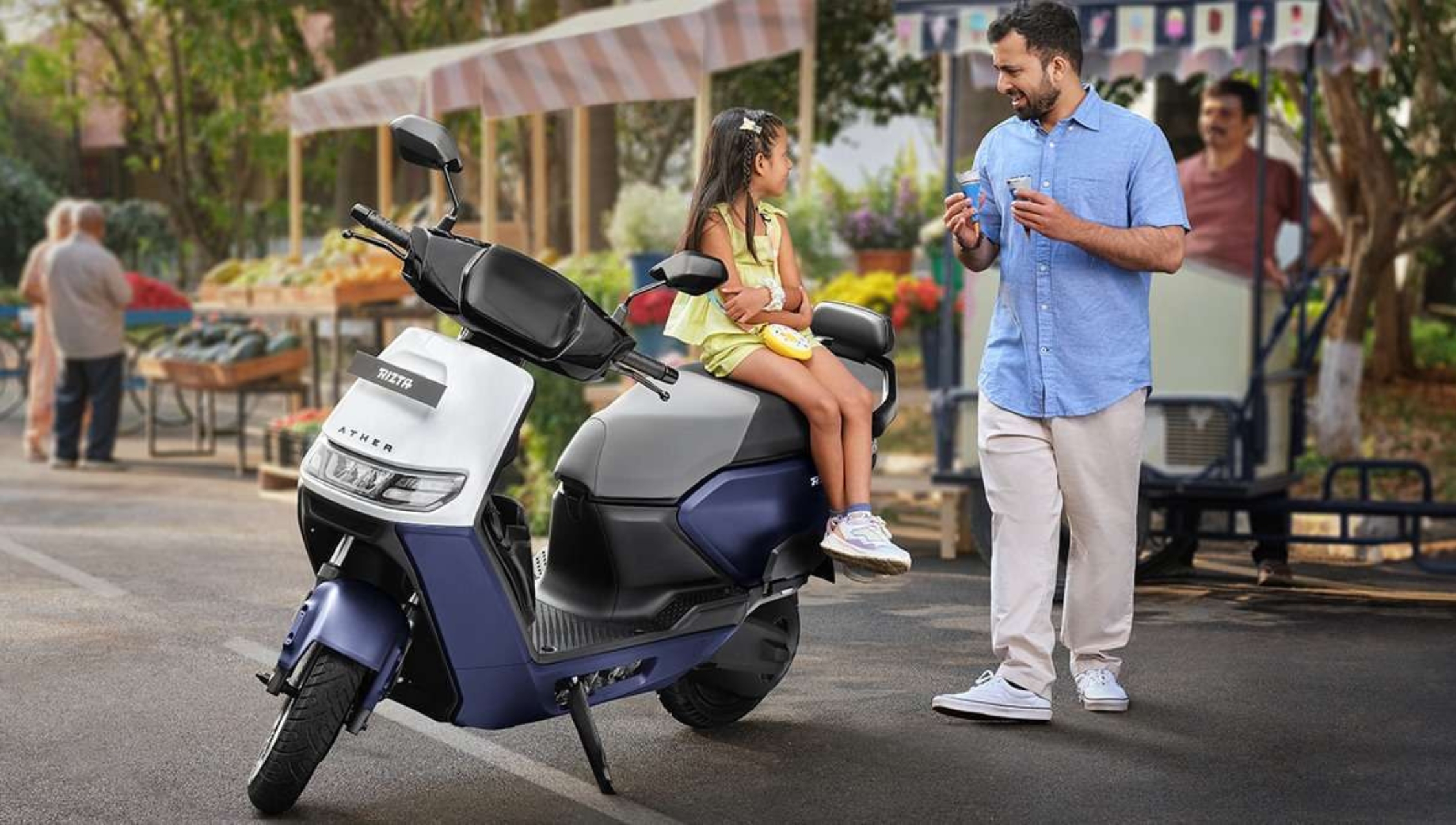 Ather Rizta: 4.3 kW पावर, 80 किमी/घंटा स्पीड और सिर्फ ₹1.25 लाख में इलेक्ट्रिक स्कूटर का नया स्टार
