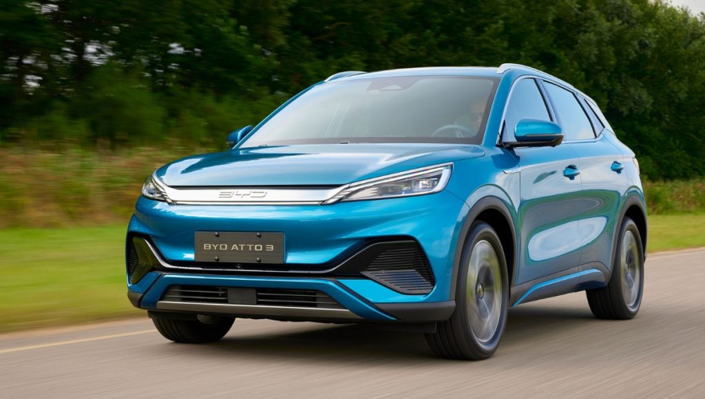BYD Atto 3 Electric SUV: 521km Range, 201bhp Power और स्टाइलिश फीचर्स कीमत और स्पेसिफिकेशन