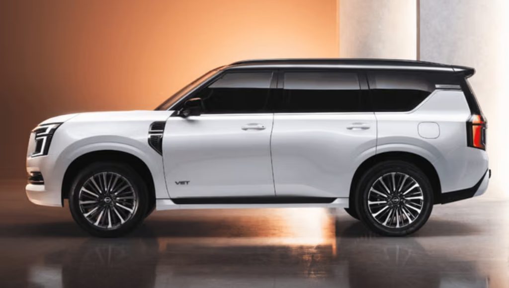 Nissan Patrol: 7 सीटर SUV, पावरफुल इंजन और स्टाइलिश डिजाइन केवल ₹1.25 करोड़ में