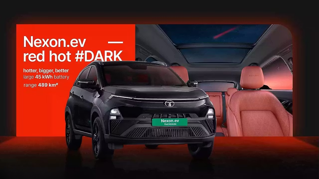 Tata Nexon Red Dark Edition
