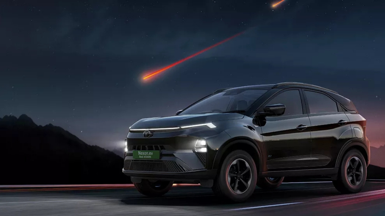 Tata Nexon Red Dark Edition