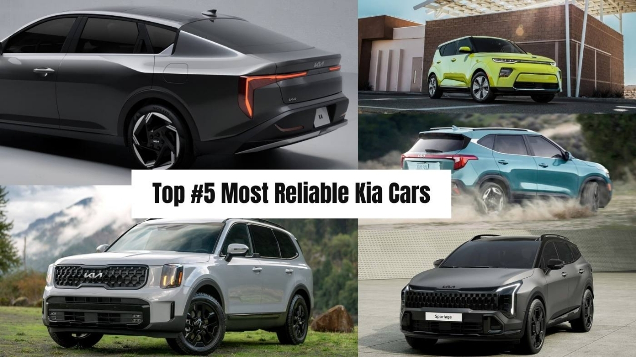 Top 5 Kia Cars in 2025
