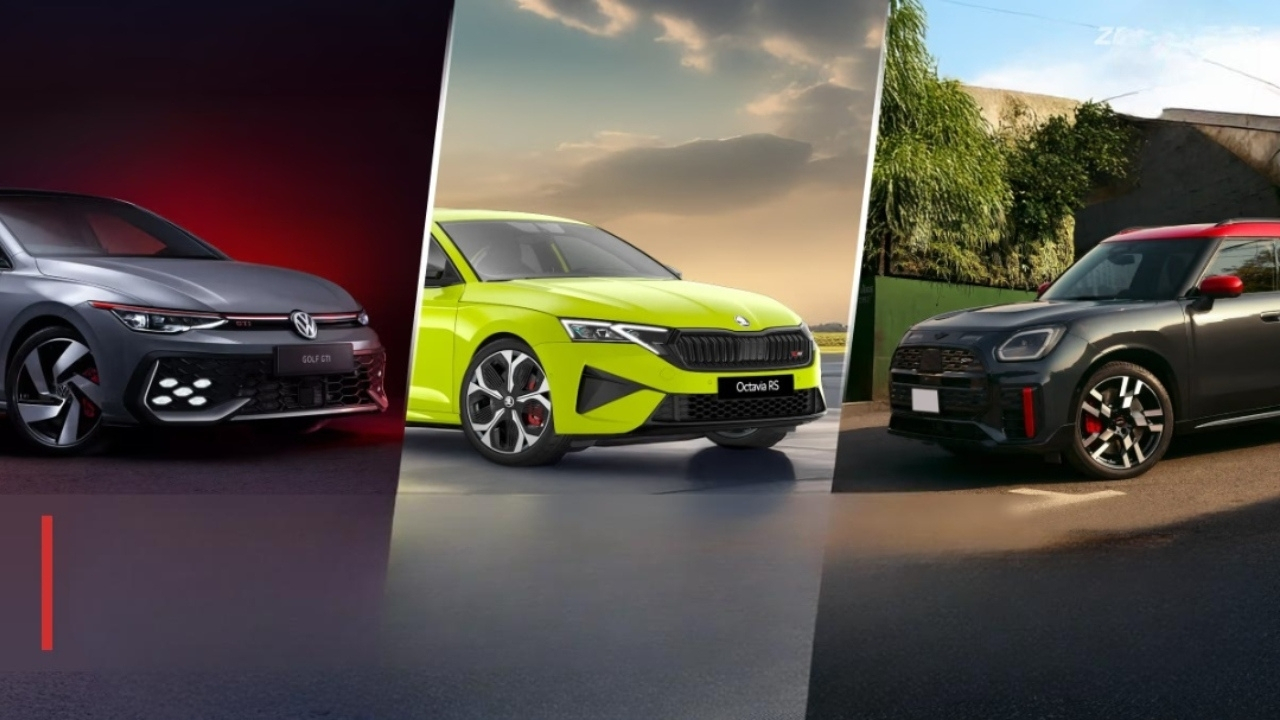 Skoda Octavia RS vs Mini Countryman vs Maserati MC Pura