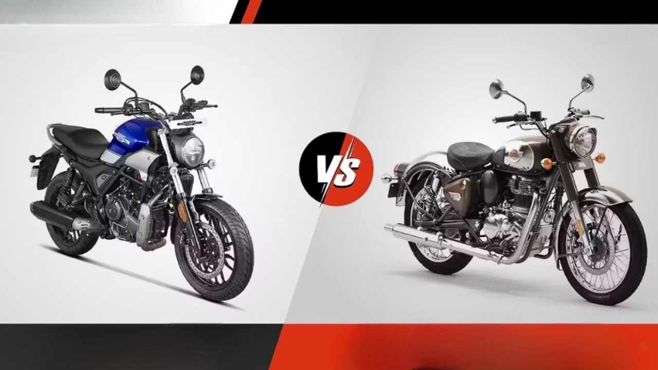 Royal Enfield Guerrilla 450 vs Hero Mavrick 440
