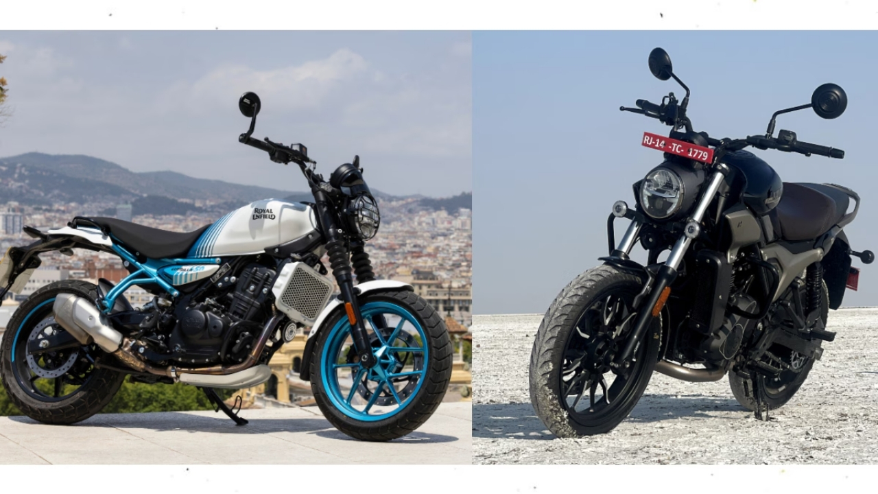 Royal Enfield Guerrilla 450 vs Hero Mavrick 440