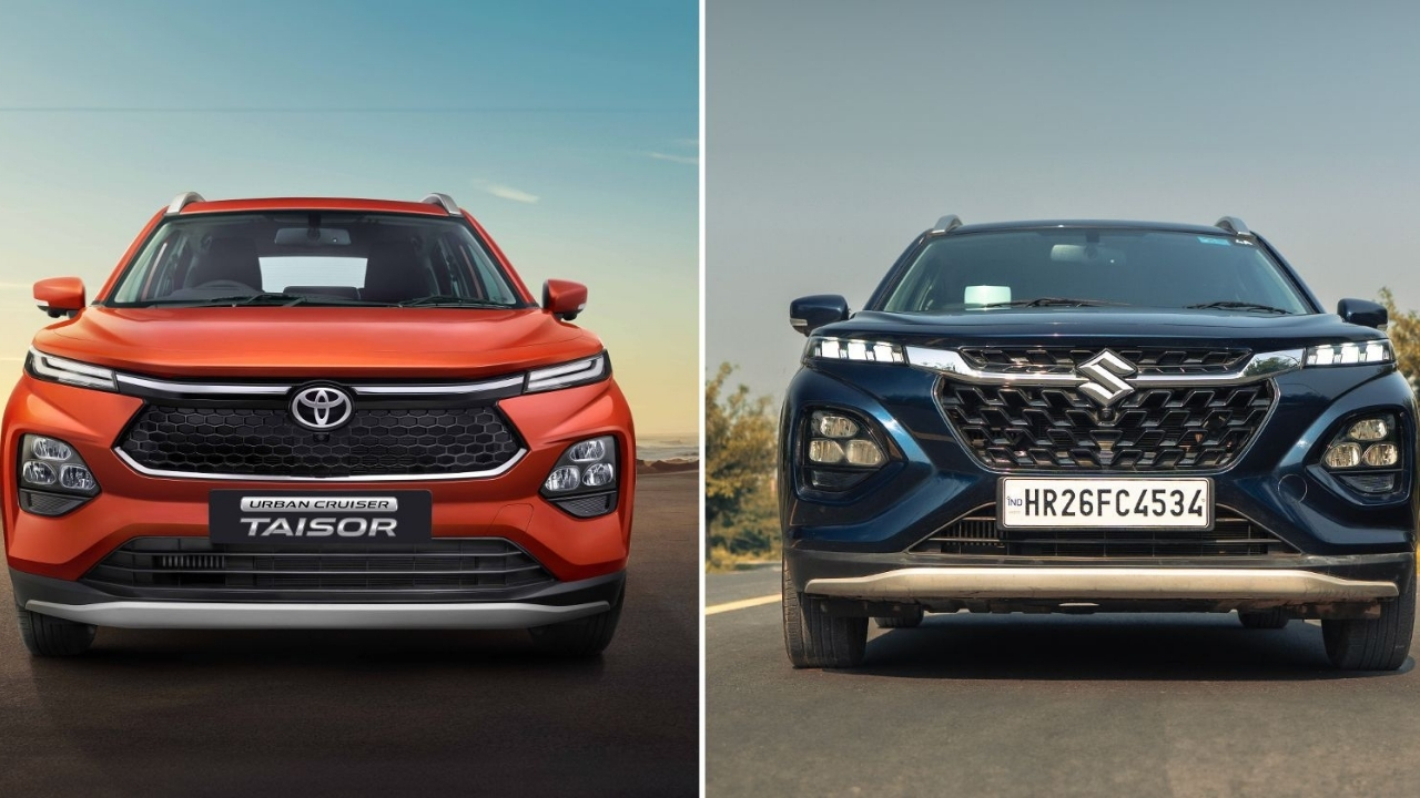 Maruti Fronx vs Toyota Urban Cruiser Taisor