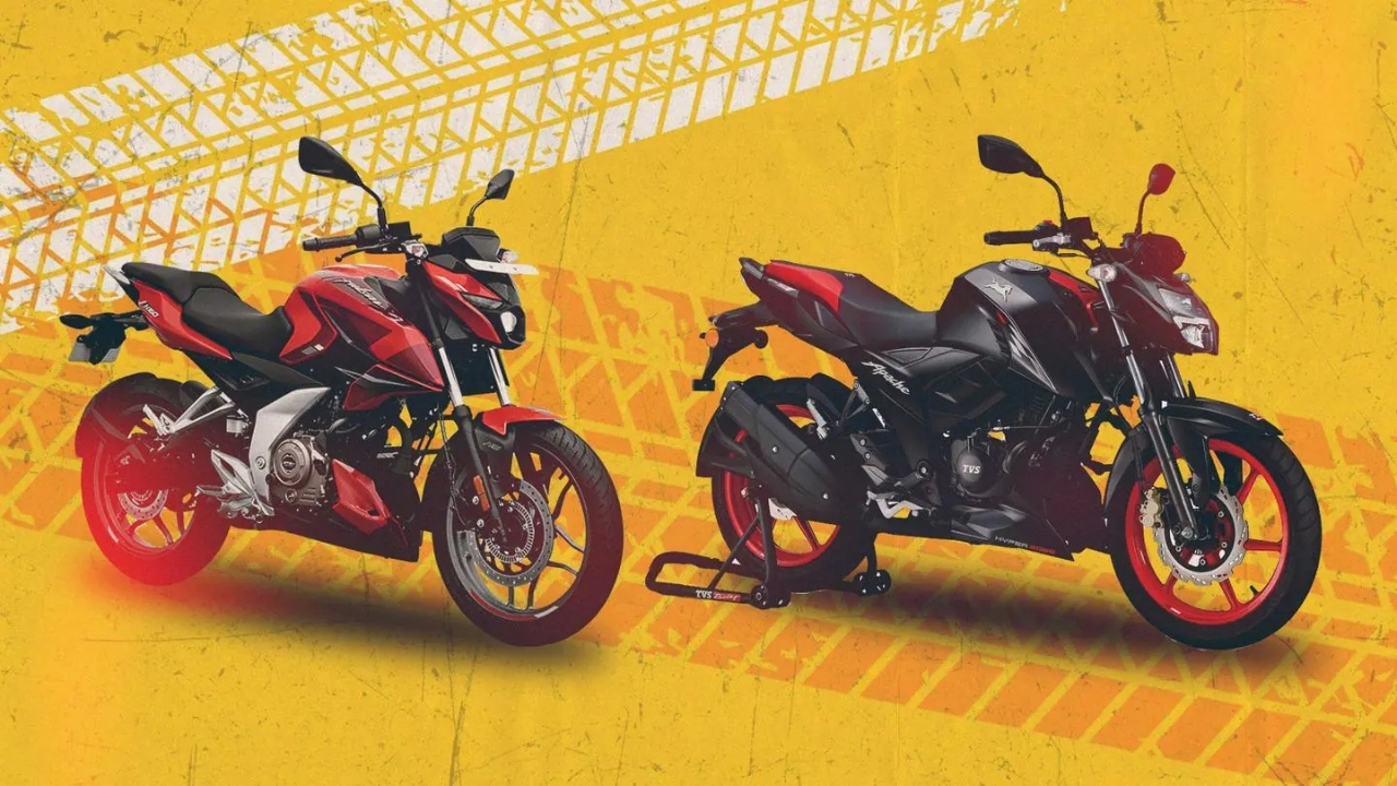 Bajaj Pulsar N160 vs TVS Apache RTR 160
